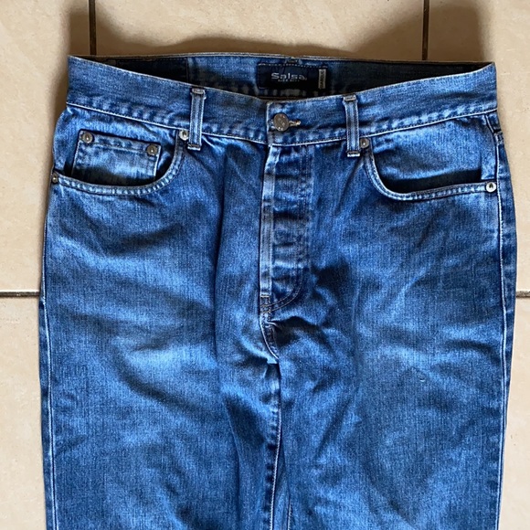 Blue Jeans - slight distress - Picture 2 of 11